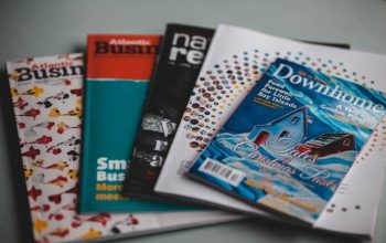 Colorman printed brochures